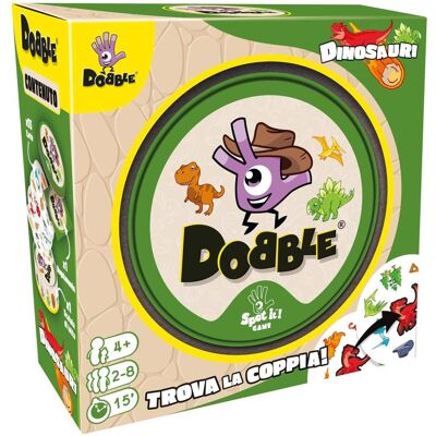 Asmodée Dobble - Dinosauri (Eco Sleeve) (Italienisch, 2 - 8 Spieler) Asmodée Dobble - Dinosauri (Eco Sleeve) (Italienisch, 2 - 8 Spieler)