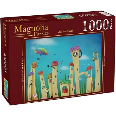 Magnolia Puzzle 1000 pieces Dancing Town (1000 Teile) Magnolia Puzzle 1000 pieces Dancing Town (1000 Teile)
