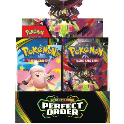 Pokémon Perfect Order Box – 36 Packungen (Deutsch, Englisch, Booster Display) Pokémon Perfect Order Box – 36 Packungen (Deutsch, Englisch, Booster Display)