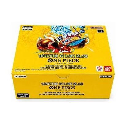 Bandai One Piece ENG OP-15 Box 24 Buste (Englisch, Booster Display) Bandai One Piece ENG OP-15 Box 24 Buste (Englisch, Booster Display)