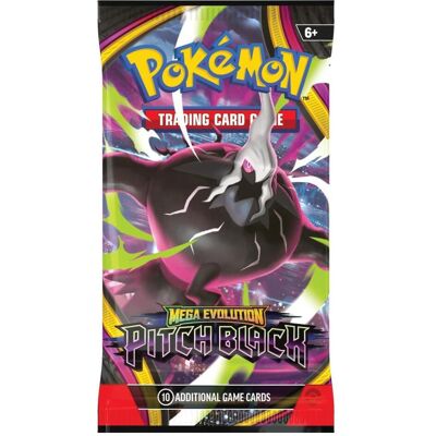 Pokémon ME05 Pitch Black 3-Pack Blister EN (Englisch, Booster Pack) Pokémon ME05 Pitch Black 3-Pack Blister EN (Englisch, Booster Pack)