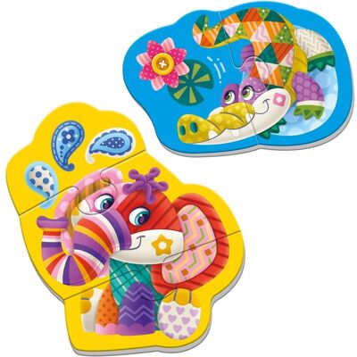 Roter Käfer Magnet Baby Elefant-Krokodil Roter Käfer Magnet Baby Elefant-Krokodil