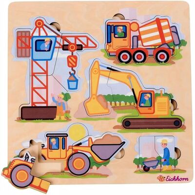 Eichhorn EH Baufahrzeuge Puzzle (13 Teile) Eichhorn EH Baufahrzeuge Puzzle (13 Teile)