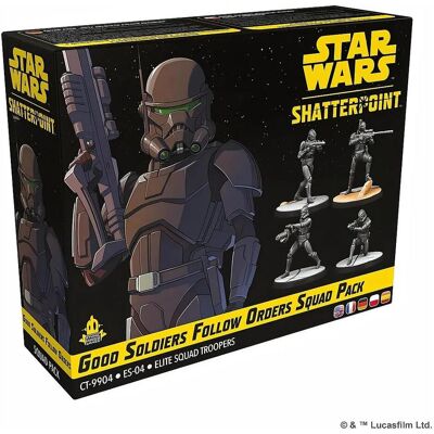 Asmodée AMGD1033 - Star Wars Shatterpoint - Good Soldiers Follow Orders (Squad-Pack "Gute Soldaten (Deutsch, 1 - 2 Spieler) Asmodée AMGD1033 - Star Wars Shatterpoint - Good Soldiers Follow Orders (Squad-Pack "Gute Soldaten (Deutsch, 1 - 2 Spieler)
