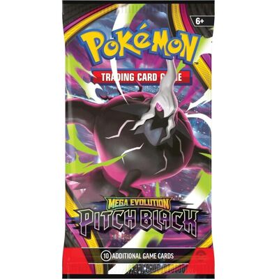 Pokémon P-EN ME05 Pitch Black 10K (Englisch, Booster Pack) Pokémon P-EN ME05 Pitch Black 10K (Englisch, Booster Pack)
