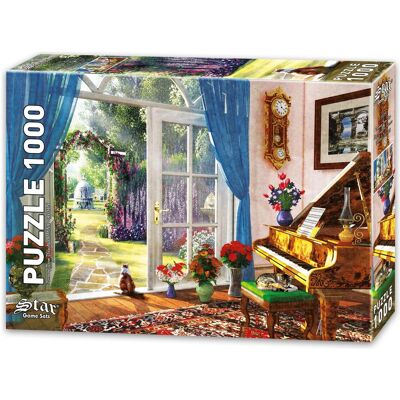 Castorland Türdurchgang Raumansicht 1000 Teile Qualitäts-Puzzle - Puzzle Castorland Türdurchgang Raumansicht 1000 Teile Qualitäts-Puzzle - Puzzle