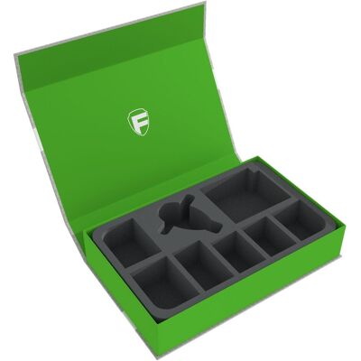 Feldherr HSMB055P08 - Magnetbox grün für Star Wars X-WING Slave 1 und 5 Schiffe (Karton, Schaumstoff) Feldherr HSMB055P08 - Magnetbox grün für Star Wars X-WING Slave 1 und 5 Schiffe (Karton, Schaumstoff)