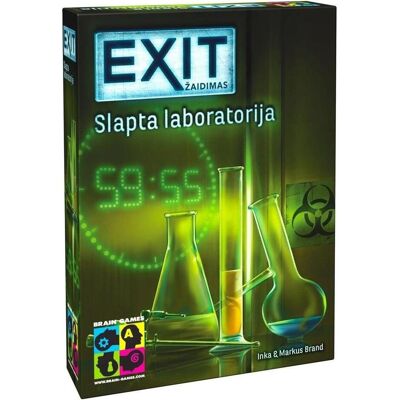 Brain Games EXiT: Secret Laboratory LT (Litauisch, 1 - 4 Spieler) Brain Games EXiT: Secret Laboratory LT (Litauisch, 1 - 4 Spieler)