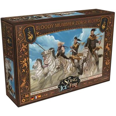 Cmon CMND0124 - Bloody Mummer Zorse Riders - A Song of Ice & Fire (DE, ES, FR), 14 Jahren (Erweiterung) (Französisch, 2 Spieler) Cmon CMND0124 - Bloody Mummer Zorse Riders - A Song of Ice & Fire (DE, ES, FR), 14 Jahren (Erweiterung) (Französisch, 2 Spieler)