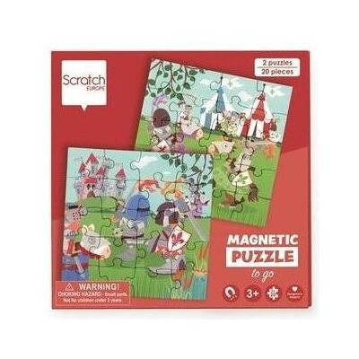 Scratch Magnetische Puzzel - Ridders - Puzzle für Kinder Scratch Magnetische Puzzel - Ridders - Puzzle für Kinder