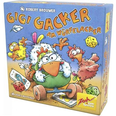 Zoch Gigi Gacker am Würfelacker (Deutsch, Englisch, Französisch, Italienisch, 2 - 5 Spieler) Zoch Gigi Gacker am Würfelacker (Deutsch, Englisch, Französisch, Italienisch, 2 - 5 Spieler)