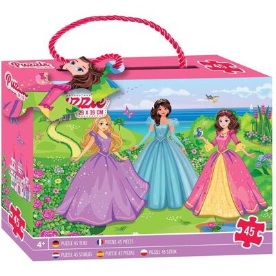 Grafix Puzzle Prinzessin, 45 Teile. (45 Teile) Grafix Puzzle Prinzessin, 45 Teile. (45 Teile)