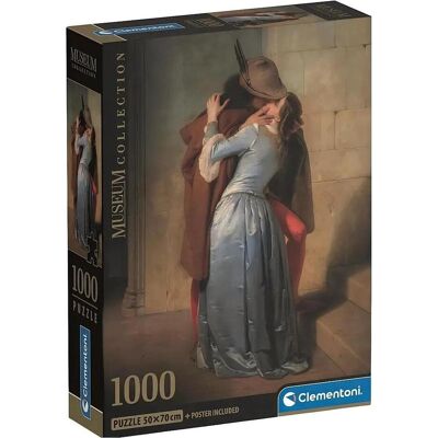 Clementoni Museum Das Kuss, Hayez Puzzle - 1000 Teile Clementoni Museum Das Kuss, Hayez Puzzle - 1000 Teile