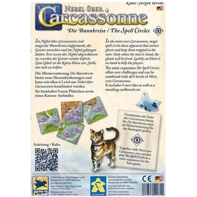 Hans im Glück HIGD0509 - Nebel über Carcassonne - Die Bannkreise, Brettspiel, für 1-5 Spieler, ab 8 Jahre (Deutsch, 1 - 5 Spieler) Hans im Glück HIGD0509 - Nebel über Carcassonne - Die Bannkreise, Brettspiel, für 1-5 Spieler, ab 8 Jahre (Deutsch, 1 - 5 Spieler)