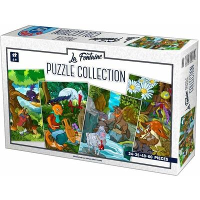 D-Toys Puzzle La Fontaines Fabeln 4in1 (24,35,48,60 Teile) (4 Teile) D-Toys Puzzle La Fontaines Fabeln 4in1 (24,35,48,60 Teile) (4 Teile)
