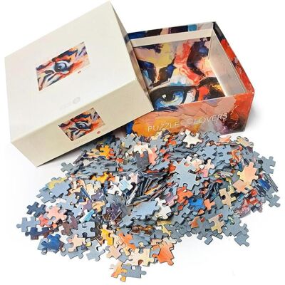 Default Tactic Puzzle Lovers LifeSTYLE Tiger's Eye 500 pcs puzzle (500 Teile) Default Tactic Puzzle Lovers LifeSTYLE Tiger's Eye 500 pcs puzzle (500 Teile)