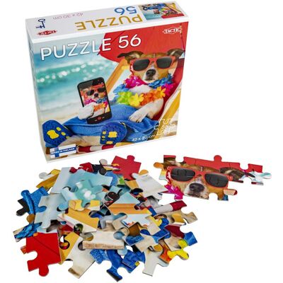 Default Tactic Puzzle Lovers Jack Russel Dog Resting 56 pcs puzzle (56 Teile) Default Tactic Puzzle Lovers Jack Russel Dog Resting 56 pcs puzzle (56 Teile)