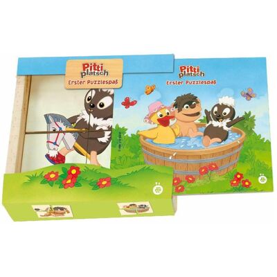 Magni Erster Puzzlespass Holz Pittiplatsch 12x12x3,5cm (16 Teile) Magni Erster Puzzlespass Holz Pittiplatsch 12x12x3,5cm (16 Teile)