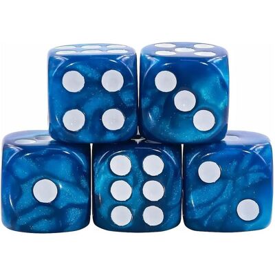 Epic Forge Blaue Perlen Würfelset - Rollenspiel Zubehör Epic Forge Blaue Perlen Würfelset - Rollenspiel Zubehör