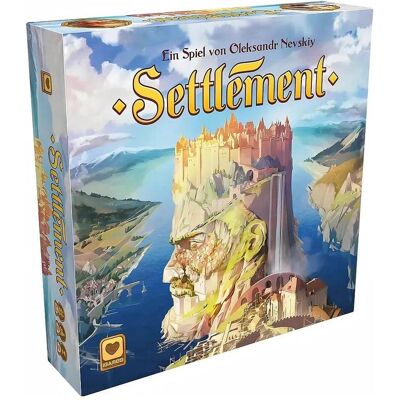 Asmodée BLAD0014 - Settlement, Brettspiel, für 1-4 Spieler, ab 10 Jahren (DE-Ausgabe) (Deutsch, 1 - 4 Spieler) Asmodée BLAD0014 - Settlement, Brettspiel, für 1-4 Spieler, ab 10 Jahren (DE-Ausgabe) (Deutsch, 1 - 4 Spieler)