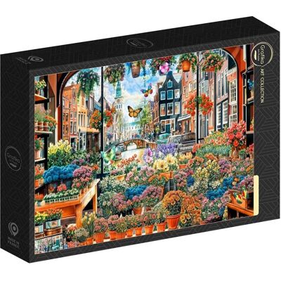 Grafika Puzzle 1000 pieces The Flowery Secret of Amsterdam (1000 Teile) Grafika Puzzle 1000 pieces The Flowery Secret of Amsterdam (1000 Teile)