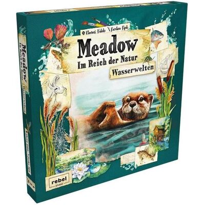Rebel REBD0007 - Meadow: Im Reich der Natur Wasserwelten (DE-Erweiterung) (Deutsch, 1 - 4 Spieler) Rebel REBD0007 - Meadow: Im Reich der Natur Wasserwelten (DE-Erweiterung) (Deutsch, 1 - 4 Spieler)