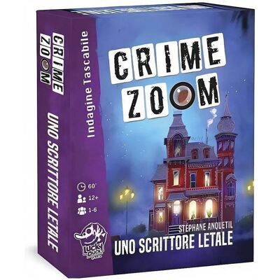 Asmodée Asmodee - Crime Zoom A Deadly Writer, Kartenspiel, Untersuchung, italienische Ausgabe, 8152 (Italienisch, 1 - 6 Spieler) Asmodée Asmodee - Crime Zoom A Deadly Writer, Kartenspiel, Untersuchung, italienische Ausgabe, 8152 (Italienisch, 1 - 6 Spieler)