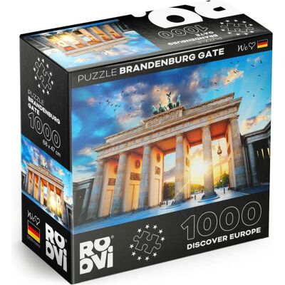 D-Toys Modell 1000 Teile - Puzzle vom Brandenburger Tor D-Toys Modell 1000 Teile - Puzzle vom Brandenburger Tor