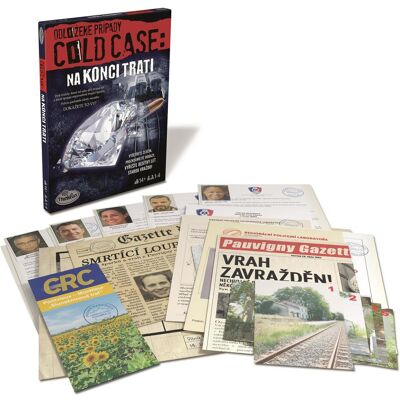 Ravensburger ThinkFun - Cold Case: End of Track - Brettspiel Ravensburger ThinkFun - Cold Case: End of Track - Brettspiel