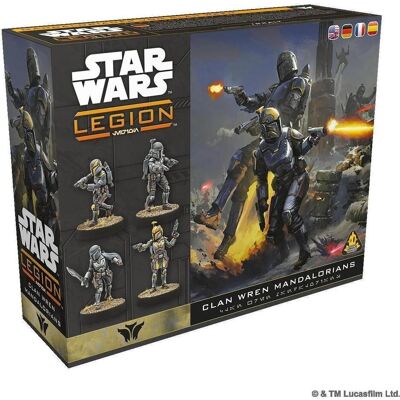 Atomic Mass Games Star Wars Legion Clan Wren Mandalorianer Miniaturen Set Atomic Mass Games Star Wars Legion Clan Wren Mandalorianer Miniaturen Set