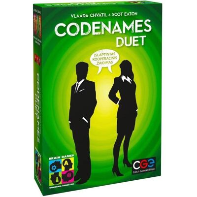 Brain Games Codenames Duet LT, Gesellschaftsspiel Brain Games Codenames Duet LT, Gesellschaftsspiel