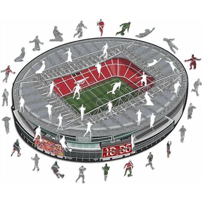 Iconic Arsenal FC - Emirates Stadium - Holz Puzzle Grösse M (270 Teile) (270 Teile) Iconic Arsenal FC - Emirates Stadium - Holz Puzzle Grösse M (270 Teile) (270 Teile)