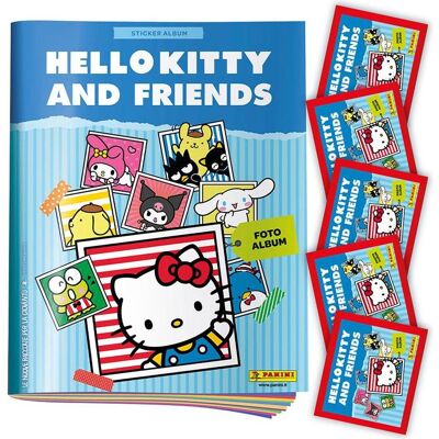 Panini Stickers Hello Kitty Starter Set 5 Buste Panini Stickers Hello Kitty Starter Set 5 Buste