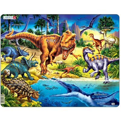 Larsen Dinosaurier aus der Kreidezeit (57 Teile) Larsen Dinosaurier aus der Kreidezeit (57 Teile)