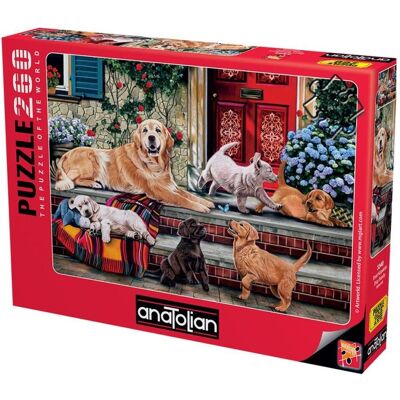 Anatolian Hundfamilie Puzzle - 260 Teile Anatolian Hundfamilie Puzzle - 260 Teile