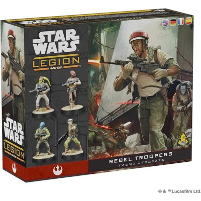 Atomic Mass Games Star Wars Legion - Rebel Troopers (Deutsch, 2 Spieler) Atomic Mass Games Star Wars Legion - Rebel Troopers (Deutsch, 2 Spieler)