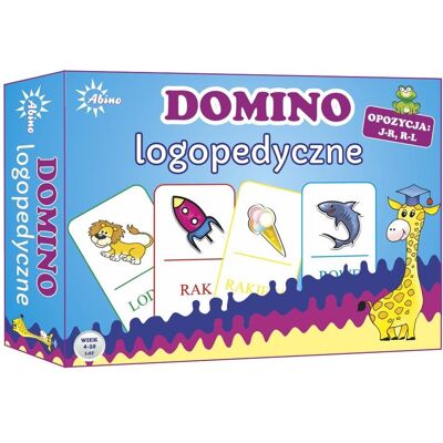 Abino gra domino logopedyczne j-r r-l (2 - 4 Spieler) Abino gra domino logopedyczne j-r r-l (2 - 4 Spieler)