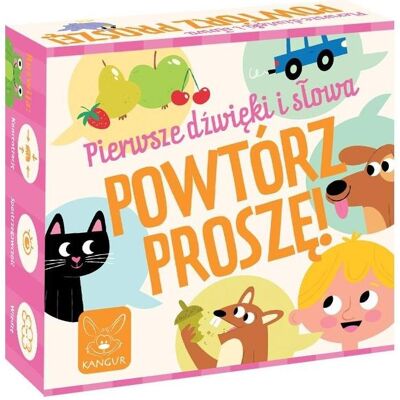 Kanguru Bitte wiederholen! Erste Töne und Worte (Deutsch, Polnisch) Kanguru Bitte wiederholen! Erste Töne und Worte (Deutsch, Polnisch)