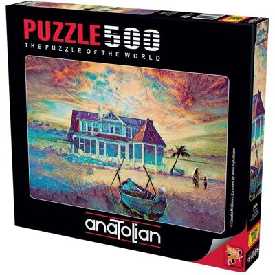 Anatolian Puzzle Palm Island 500 Teile - Puzzle Anatolian Puzzle Palm Island 500 Teile - Puzzle