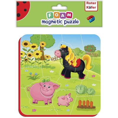 Roter Kafer Factory Pferd und Schwein Magnetpuzzle Roter Kafer Factory Pferd und Schwein Magnetpuzzle