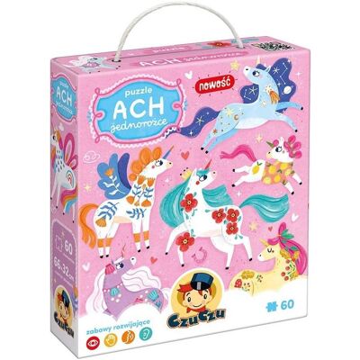 Czuczu Puzzle 60el Ach Jednorożce (60 Teile) Czuczu Puzzle 60el Ach Jednorożce (60 Teile)