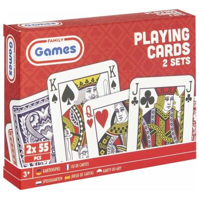 Grafix Klassische Spielkarten, 2 Sets Grafix Klassische Spielkarten, 2 Sets