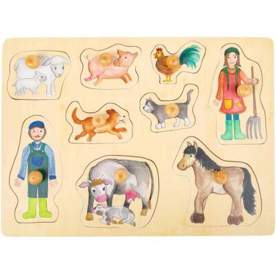 small foot Setzpuzzle Bauernhof Landleben (9 Teile) small foot Setzpuzzle Bauernhof Landleben (9 Teile)