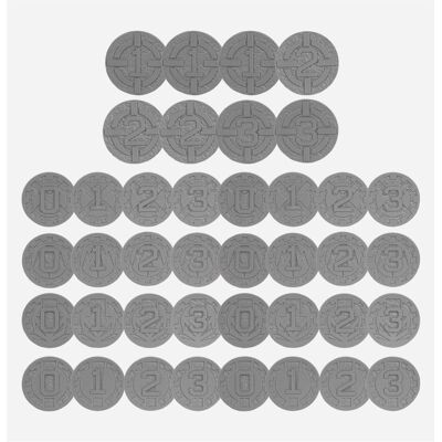 Games Workshop Dark Ages Markers and Tokens (Kunststoff) Games Workshop Dark Ages Markers and Tokens (Kunststoff)