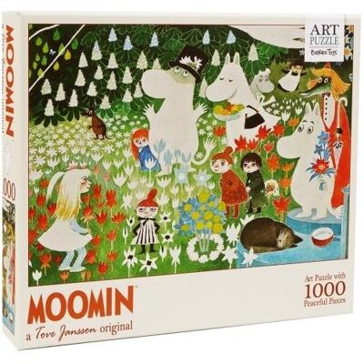 Barbo Toys MOOMIN Puzzle Art Floral (1000 Teile) Barbo Toys MOOMIN Puzzle Art Floral (1000 Teile)
