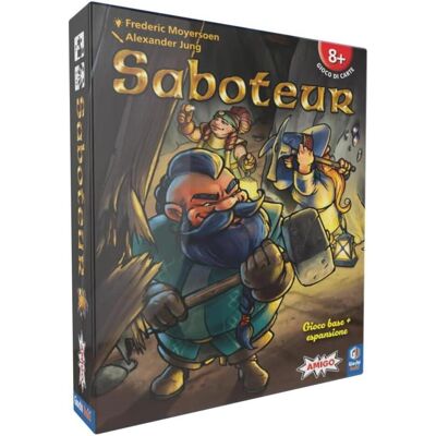 Giochi uniti Saboteur, Nuova Edizione (Ed. Italiana) (Italienisch, 2 - 12 Spieler) Giochi uniti Saboteur, Nuova Edizione (Ed. Italiana) (Italienisch, 2 - 12 Spieler)