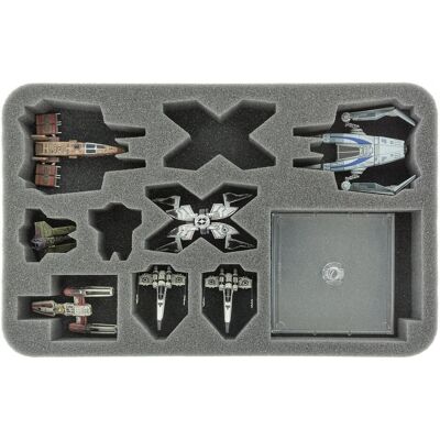 Feldherr HSBV040BO - Schaumstoffeinlage für Star Wars X-WING StarViper, M3-A Interceptor, I (Schaumstoff) Feldherr HSBV040BO - Schaumstoffeinlage für Star Wars X-WING StarViper, M3-A Interceptor, I (Schaumstoff)