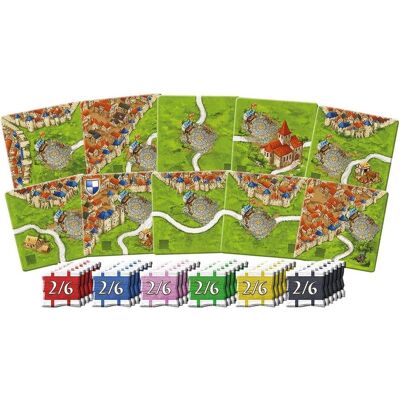 Hans im Glück HIGD0125 - Carcassonne: Die Wetteinsätze, für 2-5 Spieler, ab 7 Jahren (DE-Erweiterung) (Deutsch, 2 - 5 Spieler) Hans im Glück HIGD0125 - Carcassonne: Die Wetteinsätze, für 2-5 Spieler, ab 7 Jahren (DE-Erweiterung) (Deutsch, 2 - 5 Spieler)