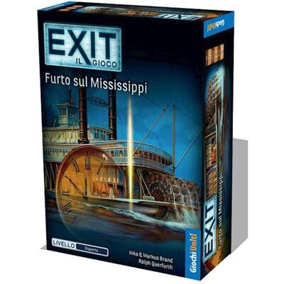 Giochi uniti Exit - Furto Sul Mississipi (Deutsch, 1 - 4 Spieler) Giochi uniti Exit - Furto Sul Mississipi (Deutsch, 1 - 4 Spieler)