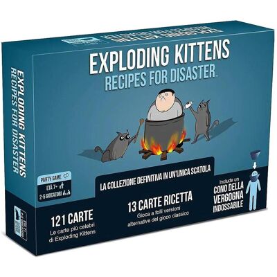 Asmodée Exploding Kittens: Recipes for Disaster - Ed. Italiana (Italienisch, 2 - 5 Spieler) Asmodée Exploding Kittens: Recipes for Disaster - Ed. Italiana (Italienisch, 2 - 5 Spieler)